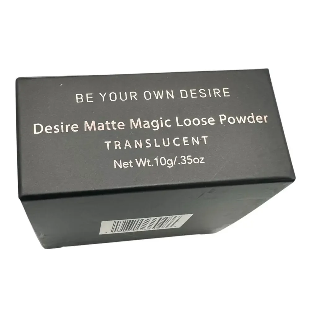 Be Your Own Desire Matte Magic Loose Powder Translucent NEW 0.35 OZ